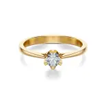 Pierścionek diament